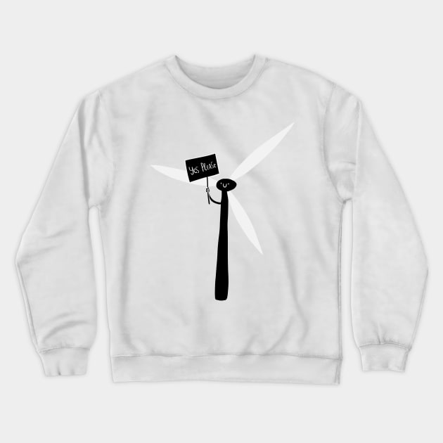 Yes to Renewables Crewneck Sweatshirt by krimons